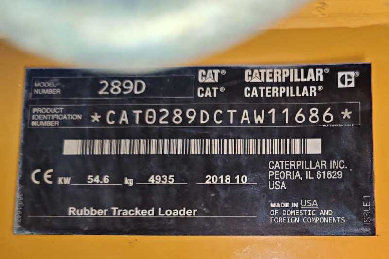 OmecoHub - Immagine CATERPILLAR 289D